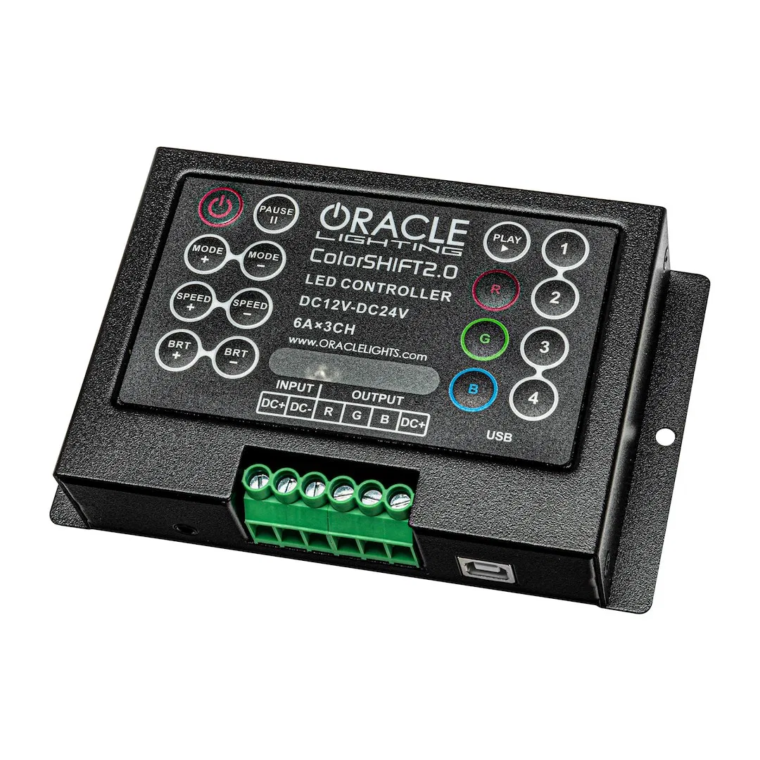 1706-504 – ORACLE LIGHT Multi Purpose Light Controller, Use To Control RGB LED Lights 12 Volts Can Be Controlled By I...